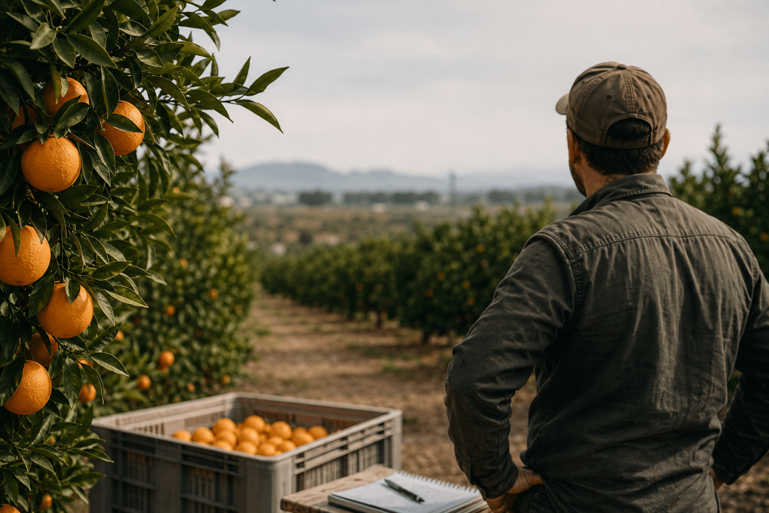 trabajar en citricos